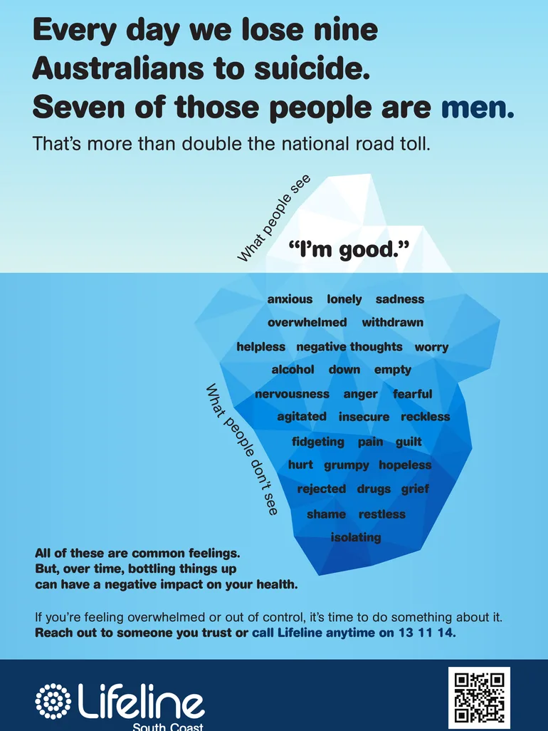 Suicide prevention awareness poster