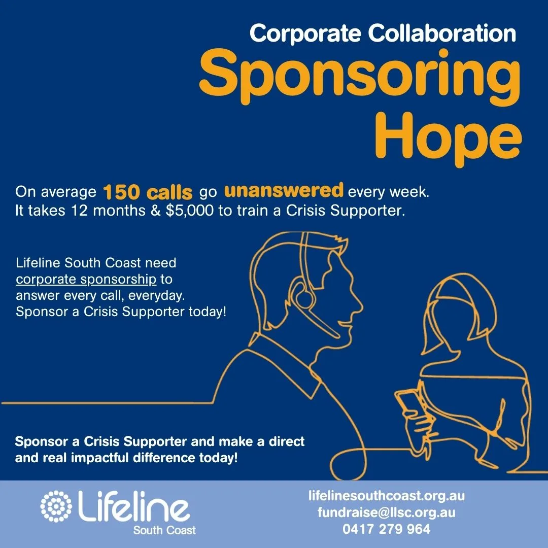 Sponsoring Hope: corporate collaboration with Lifeline South Coast